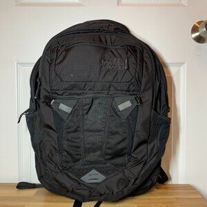 The North Face Women’s Recon Backpack – Black Stealth Logo – Like New